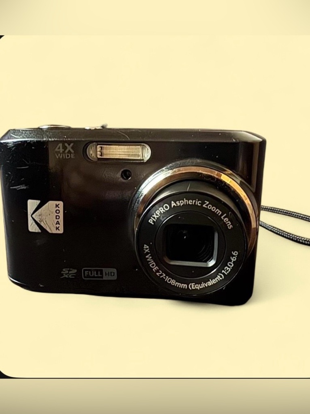 Kodak Pixpro 45 Black Compact Digital Camera with 4x Zoom Lens